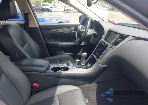 2017 Infiniti Q50 2.0T Premium из США, поврежденный, VIN JN1CV7AR6HM682328